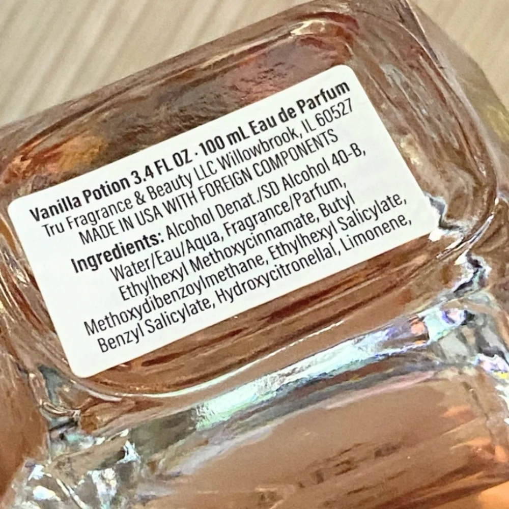 Tru Fragrance Vanilla Potion Spray 3.4 fl oz.